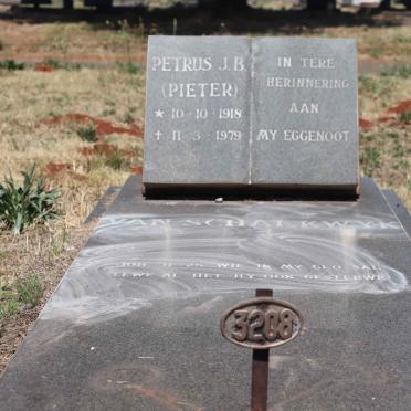SCHALKWYK Petrus J.B., van 1918-1979