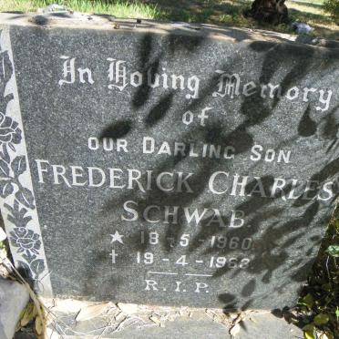 SCHWAB Frederick Charles 1960-1963