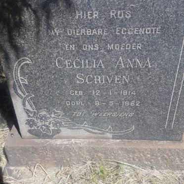 SCRIVEN Cecilia Anna 1914-1962