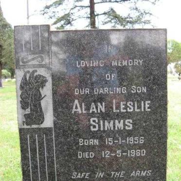 SIMMS Alan Leslie 1956-1960