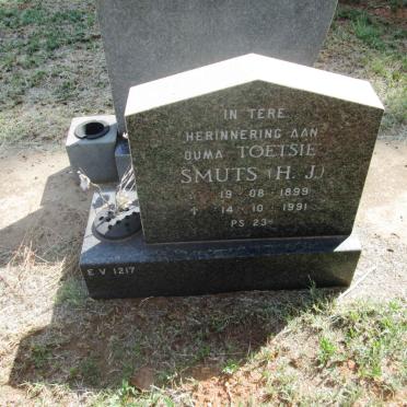 SMUTS H.J. 1899-1991