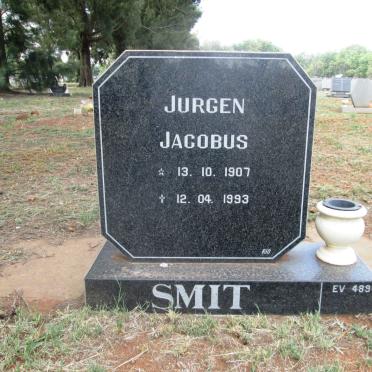 SMIT Jurgen Jacobus 1907-1993