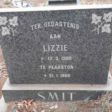 SMIT Lizzie 1900-1968