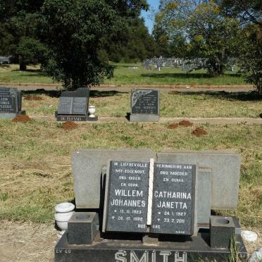 SMITH Willem Johannes 1923-1982 &amp; Catharina Janetta 1927-2011