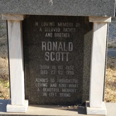 SMITH Ronald Scott 1952-1995
