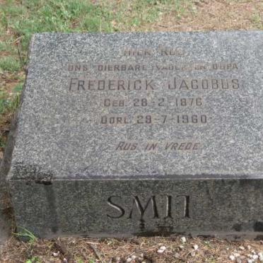 SMIT Frederick Jacobus 1876-1960