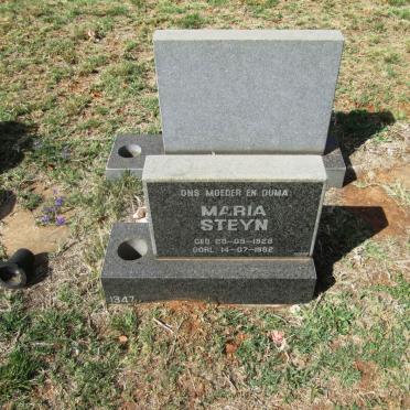 STEYN Maria 1928-1992