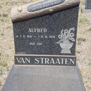 STRAATEN Alfred, van 1941-1978