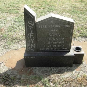 STEYN Sara Susanna 1919-1992