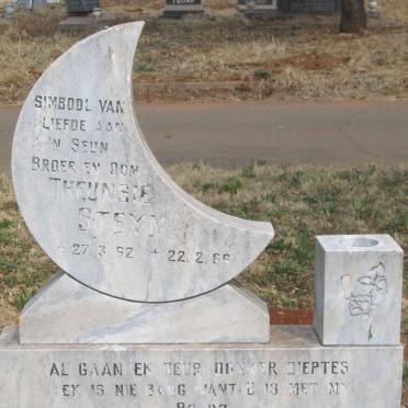 STEYN Theunsie 1962-1986