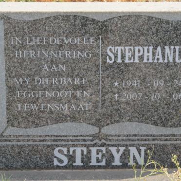 STEYN Stephanus 1941-2007