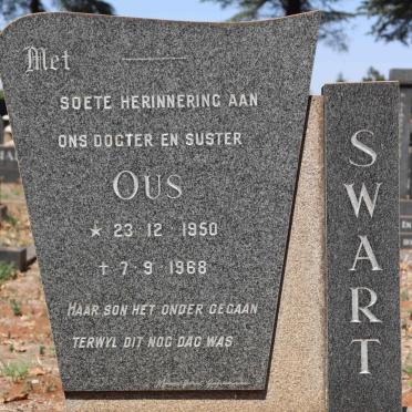 SWART Ous 1950-1968