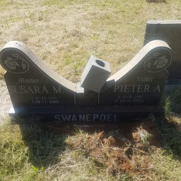 SWANEPOEL Pieter A. 1931-1984 &amp; Susara M. 1931-2001