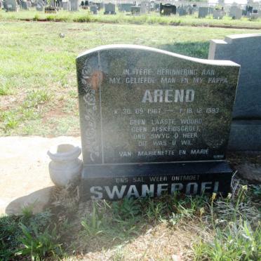 SWANEPOEL Arend 1967-1993