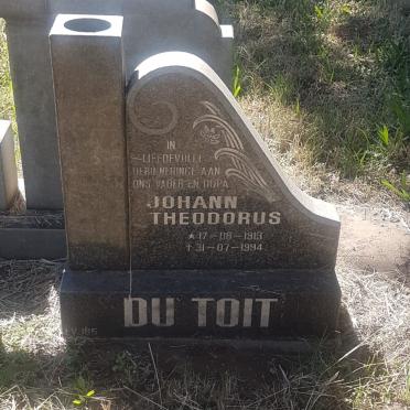 TOIT Johann Theodorus, du 1913-1994