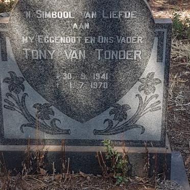 TONDER Tony, van 1941-1970