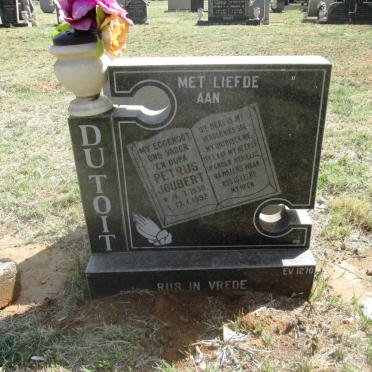 TOIT Petrus Joubert, du 1930-1992
