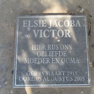 VICTOR Elsie Jacoba 1915-2005