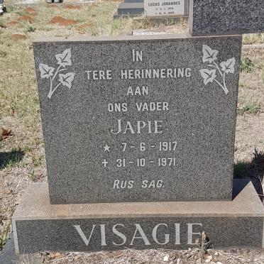 VISAGIE Japie 1917-1971