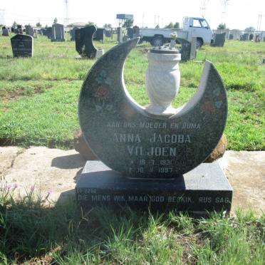 VILJOEN Anna Jacoba 1931-1997