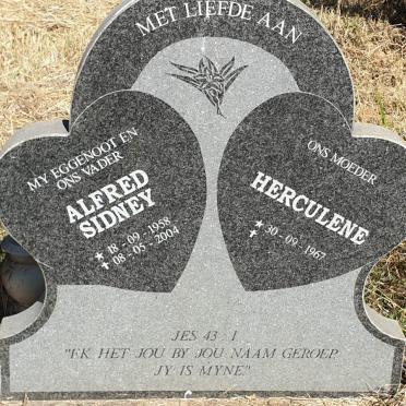 VERTUE Alfred Sidney 1958-2004 &amp; Herculene 1967-