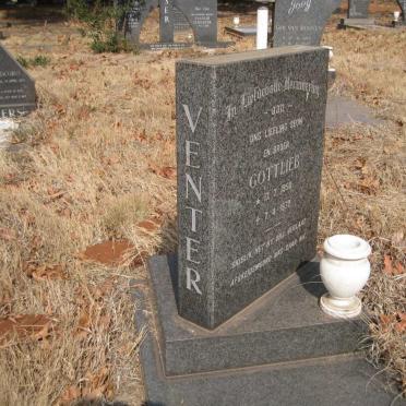 VENTER Gottlieb 1950-1972
