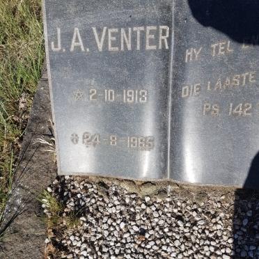 VENTER J.A. 1913-1965