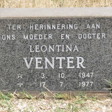 VENTER Sydney 1943-1977 &amp; Leontina 1947-1977 :: VENTER Samanta 1974-1977