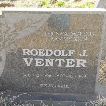 VENTER Roedolf J. 1956-1999