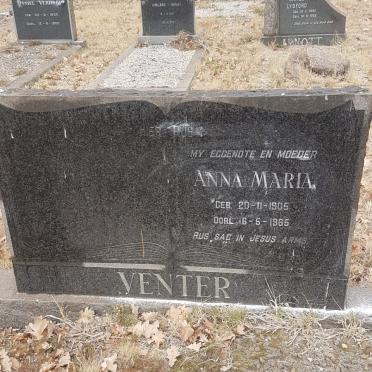VENTER Anna Maria 1905-1965