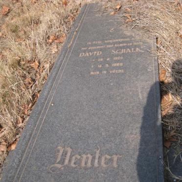 VENTER David Schalk 1920-198?
