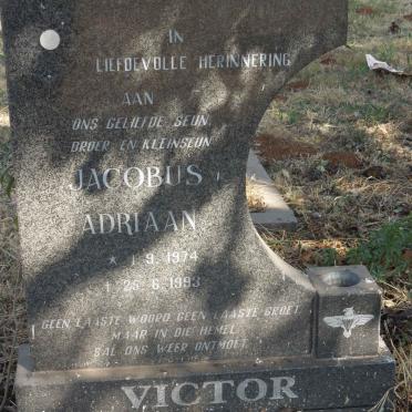 VICTOR Jacobus Adriaan 1974-1993