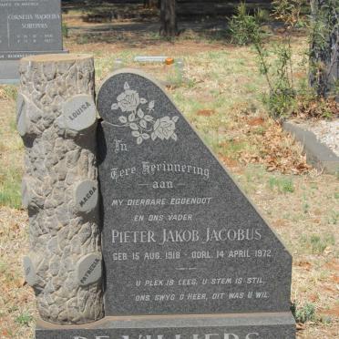VILLIERS Pieter Jakob Jacobus, de 1918-1972