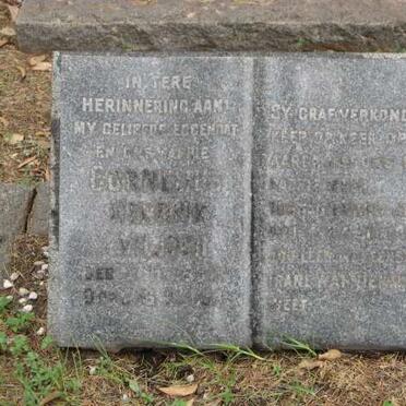 VILJOEN Cornelius Hendrik 1897-