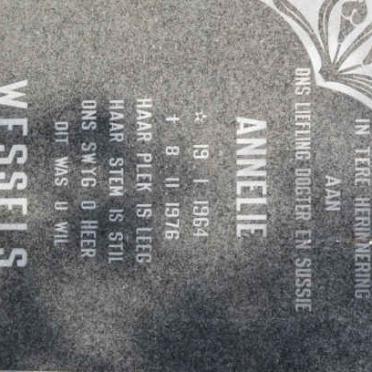 WESSELS Annelie 1964-1976