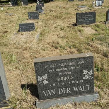 WALT Drikus, van der 1968-1968