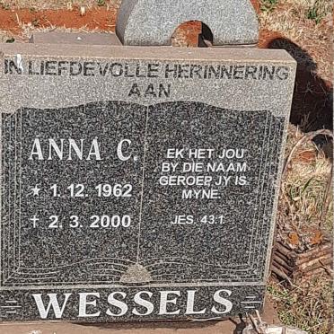 WESSELS Anna C. 1962-2000