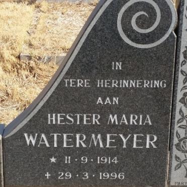 WATERMEYER Hester Maria 1914-1996