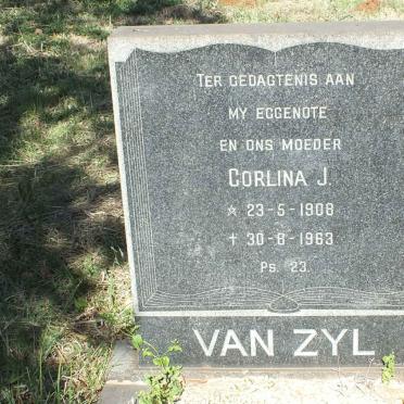 ZYL Corlina J., van 1908-1963