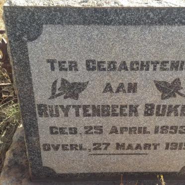 BUKES Ruytenbeek 1893-1915