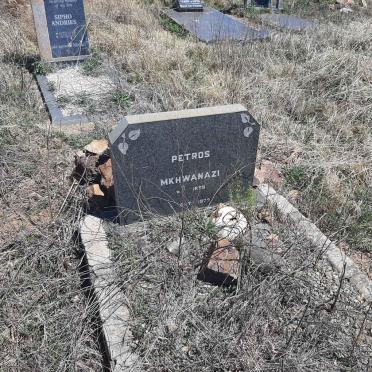 MKHWANAZI Petros 1888-1973