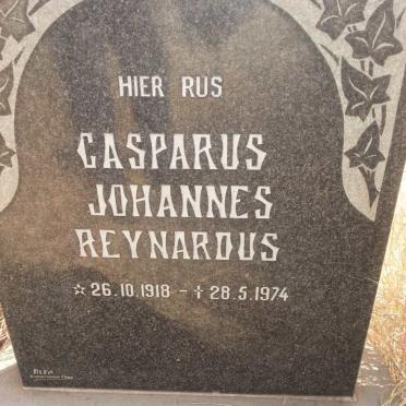 REYNDERS Casparus Johannes Reynardus 1918-1974