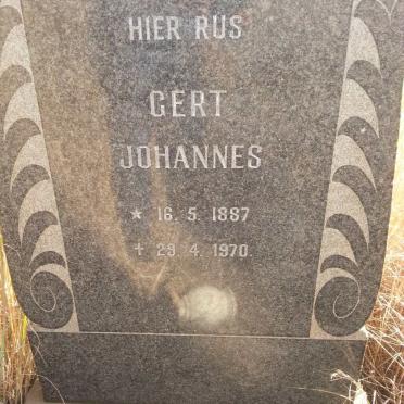 ASWEGEN Gert Johannes, van 1887-1970