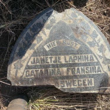 ASWEGEN Janetje Laphina Catarina Fransina, van nee KLOPPERS 18??-1921