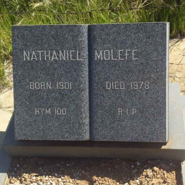 MOLEFE Nathaniel 1901-1978