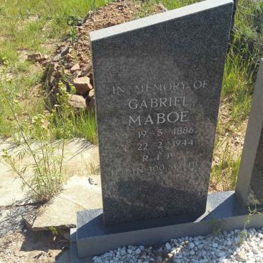 MABOE Gabriel 1886-1944