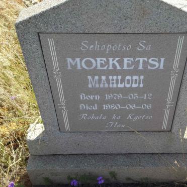 MAHLODI Moeketsi 1979-1980