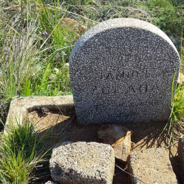 Gauteng, VANDERBIJLPARK district, Rietfontein 534, farm cemetery_2