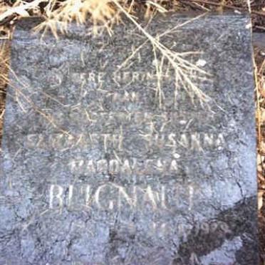 BLIGNAUT Elizabeth Susanna Magdalena