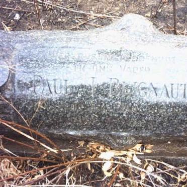 BLIGNAUT Paul J. 1884-1921
